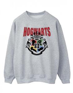 Harry Potter Mens Hogwarts Emblem Sweatshirt XXL wit