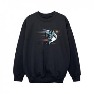 Disney Lightyear Running Buzz-sweatshirt voor meisjes 12-13 zwart