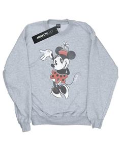 Disney meisjes Minnie Mouse zwaaiend sweatshirt 12-13 grijs