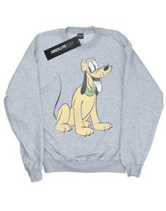 Disney Pluto zittend sweatshirt voor meisjes 12-13 grijs