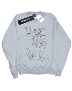 Disney Girls Goofy klassiek honkbalsweatshirt 12-13 grijs