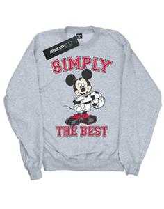 Disney Girls Mickey Mouse gewoon het beste sweatshirt 12-13 grijs