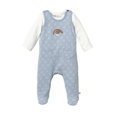 Sterntaler Romperset jersey stippen grijs-blauw
