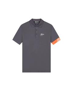 Malelions Men Captain Polo - Antra/Orange