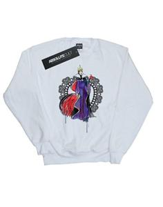 Disney Girls Schurken Maleficent Sketch Sweatshirt 12-13 wit