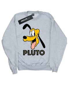 Disney Pluto Face-sweatshirt voor meisjes 12-13 grijs