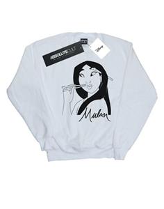 Disney Mulan eetstokjes sweatshirt voor meisjes 12-13 wit