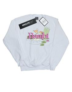 Disney meisjes Bambi Kiss Sweatshirt 12-13 wit