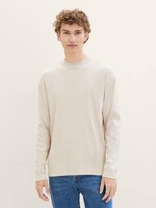 TOM TAILOR Denim T-Shirt Langarmshirt mit Struktur