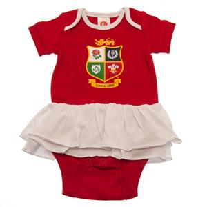 Pertemba FR - Apparel Britse & Ierse leeuwen baby Tutu rok bodysuit 12-18 rood/wit