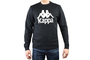 Kappa Sertum RN Sweatshirt, zwart sweatshirt voor heren M zwart