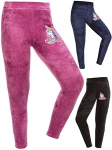 Kmisso Meisjes Nicki Thermobroek Legging Eenhoorn 104 blauw