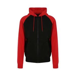 AWDis Just Hoods Mens Baseball Zoodie L