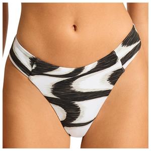 Seafolly - Women's Wavelength High Leg Ruched Side Pant - Bikinibroekje, oranje