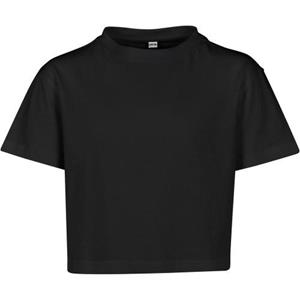 Build Your Brand Bouw je merk cropped T-shirt voor meisjes 11-12 grijs