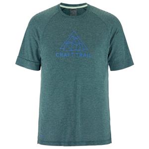 Craft  Pro Trail Wool S/S Tee - Merinoshirt, turkoois