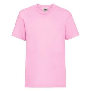 Fruit Of The Loom Childrens/Kids Unisex Valueweight Short Sleeve T-Shirt (Pack of 2) 1-2 wit