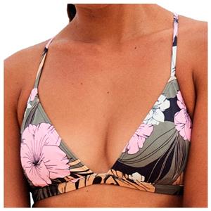 Roxy  Women's Pro the Cut Back Fixed Tri - Bikinitop, roze