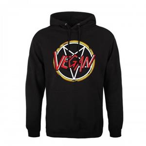 Grindstore Heren metalen veganistische hoodie