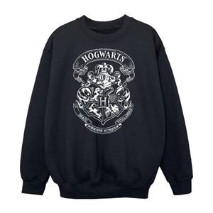 Harry Potter jongens Zweinstein Crest Sweatshirt 5-6 Years zwart