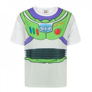 Disney Childrens jongens Toy Story Buzz Lightyear kostuum T-shirt 3-4 Years wit