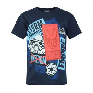 Pertemba FR - Apparel Star Wars Rebels Childrens/Kids T-Shirt 7-8 Years blauw