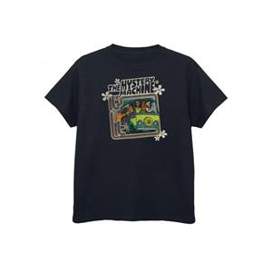 Scooby Doo Boys The Mystery Machine katoenen T-shirt 12-13 zwart