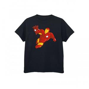 Iron Man jongens karakter T-shirt 7-8 Years wit