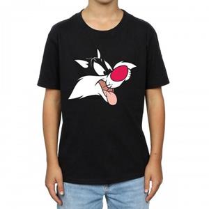 Looney Tunes jongens Sylvester katoenen T-shirt 12-13 zwart