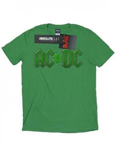 AC/DC jongens T-shirt met klaverlogo 12-13 zwart