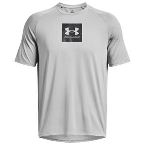 Under Armour  Tech Print Fill S/S - Sportshirt, grijs