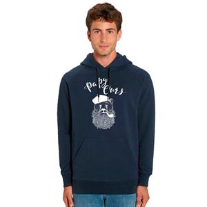 We are family Herensweater met capuchon - PAPY BEAR XS marineblauwe kleur