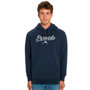 We are family Herensweater met capuchon - PAPOUNET XS marineblauwe kleur