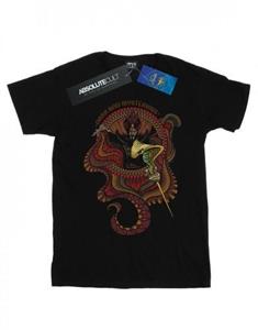 Disney jongens Aladdin film Jafar donker en mysterieus T-shirt 12-13 wit