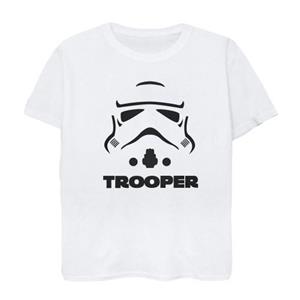 Star Wars jongens Stormtrooper katoenen T-shirt 12-13 wit