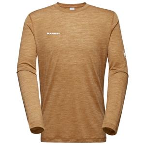 Mammut  Tree Wool Firstlayer Longsleeve - Sportshirt, beige/bruin