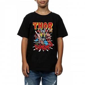 Thor jongens Thwak katoenen T-shirt 12-13 zwart