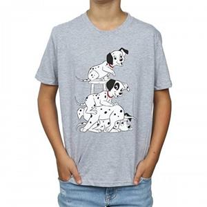 101 Dalmatians 101 Dalmatiërs jongens stoel T-shirt 12-13 grijs