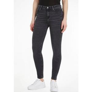 Tommy Hilfiger Skinny fit jeans TH FLEX COMO SKINNY RW GYA met tommy hilfiger logo-badge (TH FLEX COMO SKINNY RW)