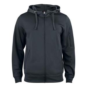 Pertemba FR - Apparel Clique Basic Active-hoodie met volledige ritssluiting voor heren L grijs