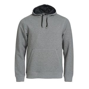 Pertemba FR - Apparel Clique klassieke gemêleerde herenhoodie XL grijs