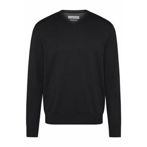 bugatti V-Ausschnitt-Pullover mit Kaschmiranteil