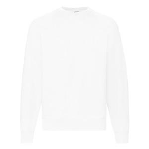 Fruit Of The Loom Belcoro-sweatshirt met raglanmouwen voor heren M wit