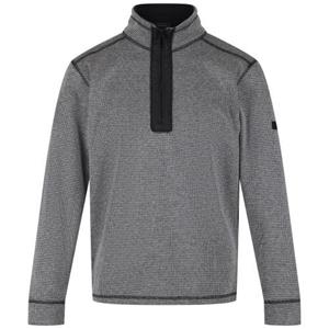 Regatta Heren Galador fleecetop met halve rits S donkere kaki kleur
