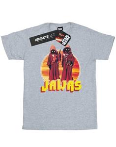 Star Wars Girls A New Hope Jawas katoenen T-shirt 12-13 grijs