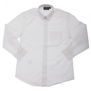 Universal Textiles Schoolshirt met lange mouwen voor jongens/kinderen 2-3 Years wit