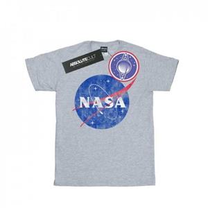 Klassiek katoenen T-shirt met Insignia-logo voor NASA-meisjes 9-11 Years wit