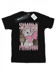Disney Girls Aristocats Marie Simply Purrfect Homage katoenen T-shirt 12-13 wit