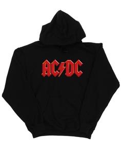 Pertemba FR - Apparel ACDC jongens rode logo hoodie 12-13 zwart