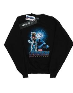 Marvel Boys Avengers Endgame Rocket Team pak sweatshirt 12-13 zwart